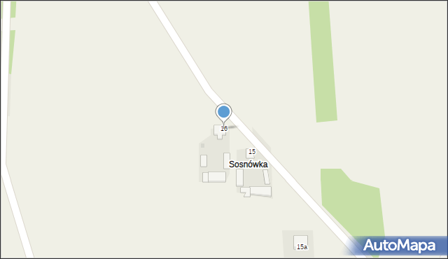 Urszulin, Urszulin, 16, mapa Urszulin