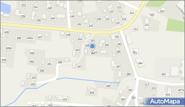 Urzejowice, Urzejowice, 394, mapa Urzejowice