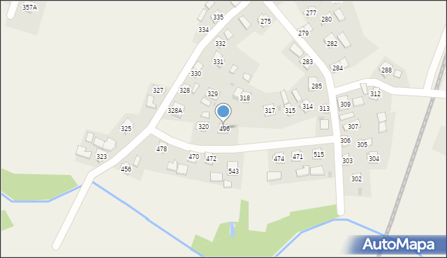 Urzejowice, Urzejowice, 496, mapa Urzejowice