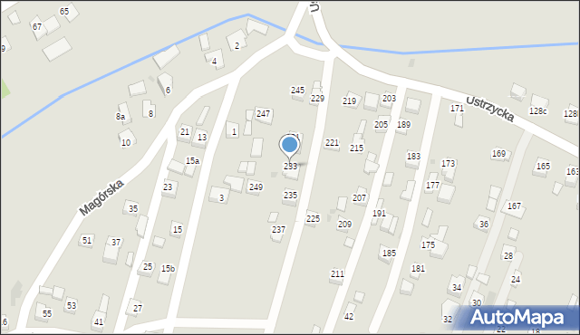 Rzeszów, Ustrzycka, 233, mapa Rzeszów