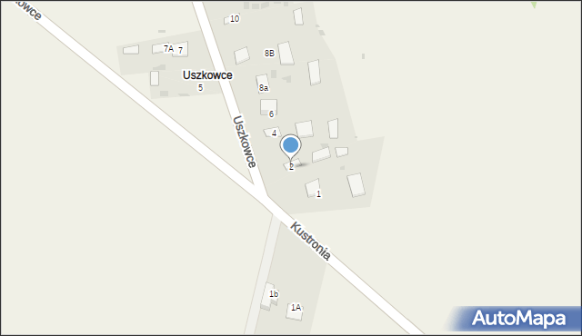 Stare Oleszyce, Uszkowce, 2, mapa Stare Oleszyce