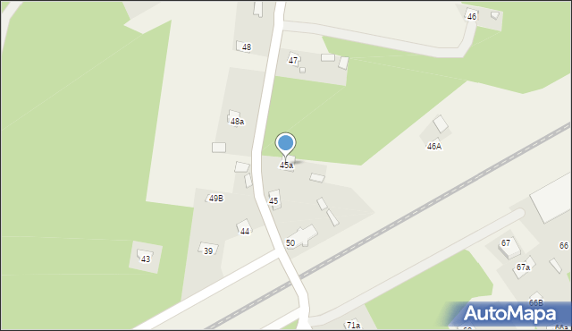 Uścianek Wielki, Uścianek Wielki, 45a, mapa Uścianek Wielki