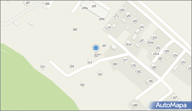 Uście Gorlickie, Uście Gorlickie, 312, mapa Uście Gorlickie