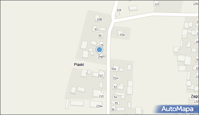 Uście Solne, Uście Solne, 179a, mapa Uście Solne