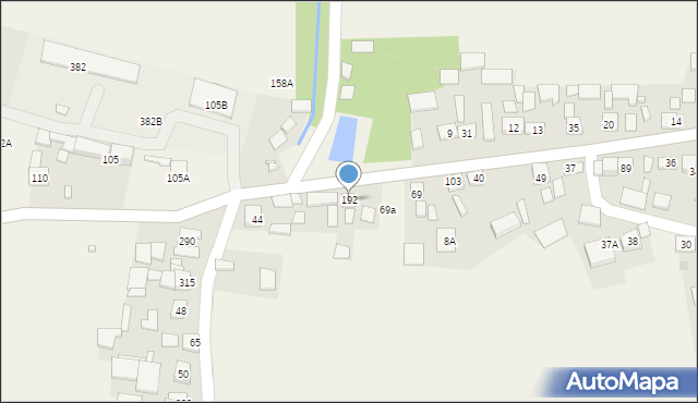 Uście Solne, Uście Solne, 192, mapa Uście Solne