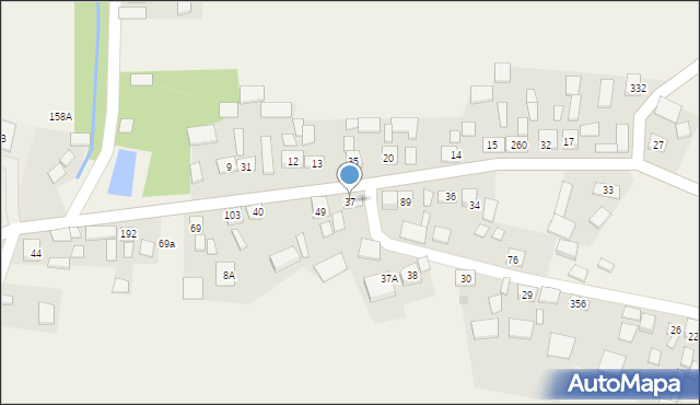 Uście Solne, Uście Solne, 37, mapa Uście Solne