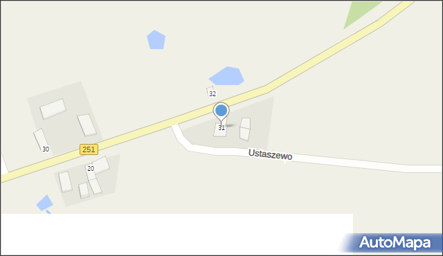 Ustaszewo, Ustaszewo, 31, mapa Ustaszewo