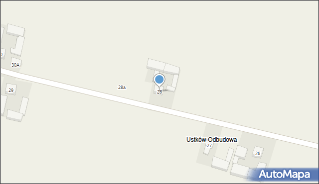 Ustków, Ustków, 28, mapa Ustków