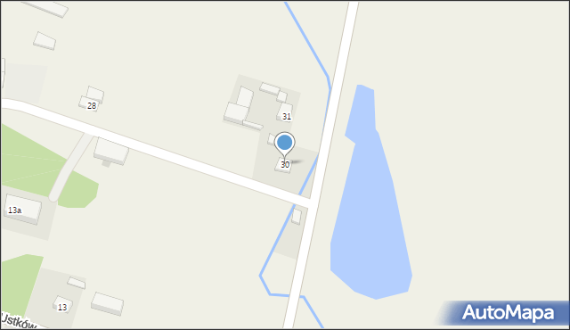 Ustków, Ustków, 30, mapa Ustków