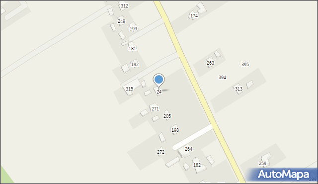 Ustrobna, Ustrobna, 24, mapa Ustrobna