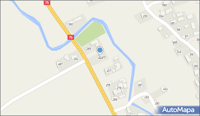 Uszew, Uszew, 414, mapa Uszew