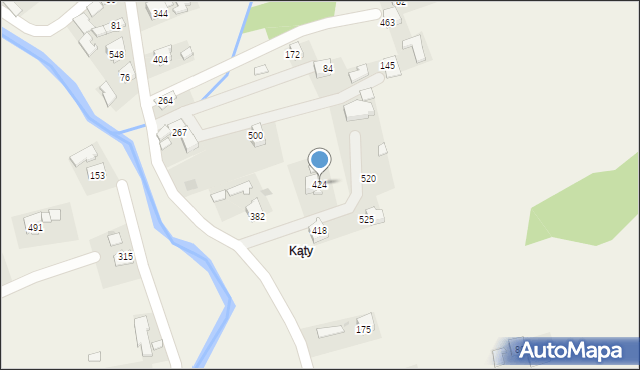 Uszew, Uszew, 424, mapa Uszew