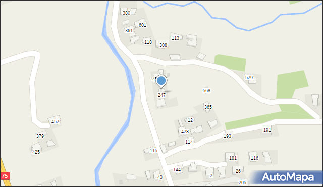 Uszew, Uszew, 437, mapa Uszew