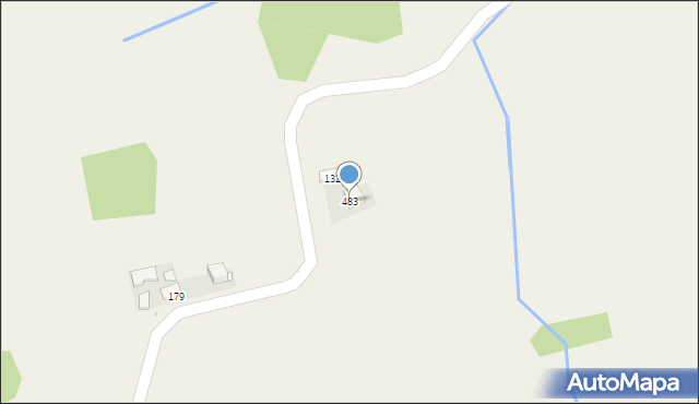 Uszew, Uszew, 483, mapa Uszew