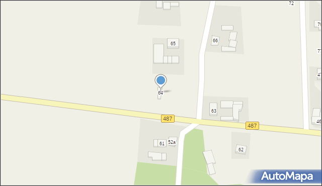 Uszyce, Uszyce, 64, mapa Uszyce