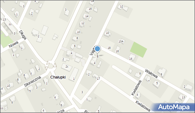 Chałupki, Vajdy, 6, mapa Chałupki