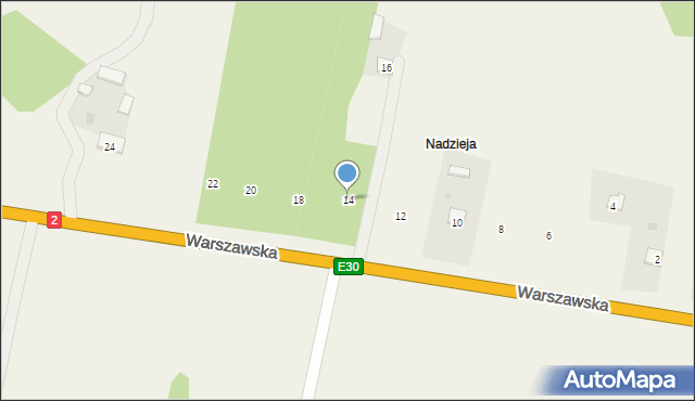 Bojmie, Warszawska, 14, mapa Bojmie