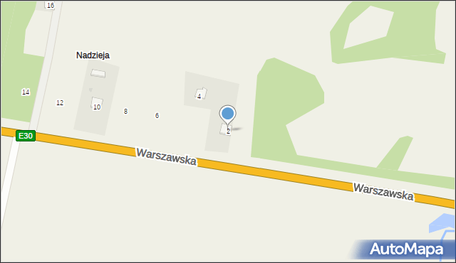 Bojmie, Warszawska, 2, mapa Bojmie