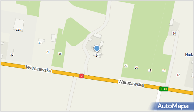 Bojmie, Warszawska, 24, mapa Bojmie