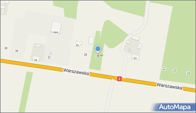 Bojmie, Warszawska, 26, mapa Bojmie