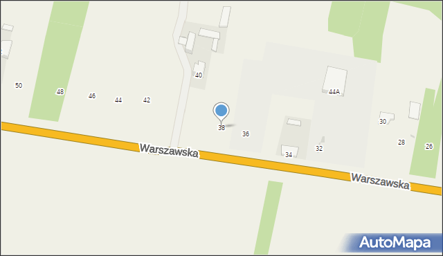 Bojmie, Warszawska, 38, mapa Bojmie