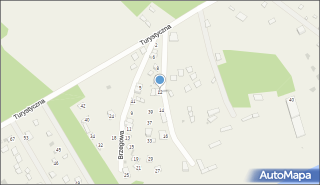 Boszkowo-Letnisko, Wakacyjna, 12, mapa Boszkowo-Letnisko