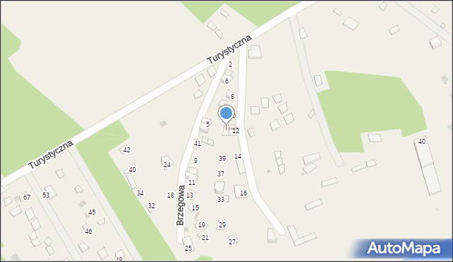 Boszkowo-Letnisko, Wakacyjna, 12A, mapa Boszkowo-Letnisko
