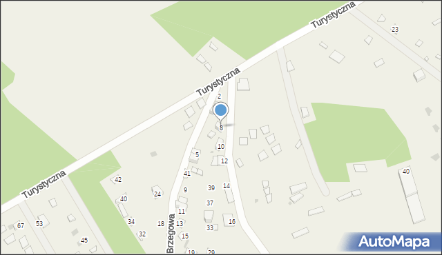 Boszkowo-Letnisko, Wakacyjna, 8, mapa Boszkowo-Letnisko