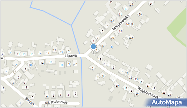 Budzyń, Wągrowiecka, 1A, mapa Budzyń