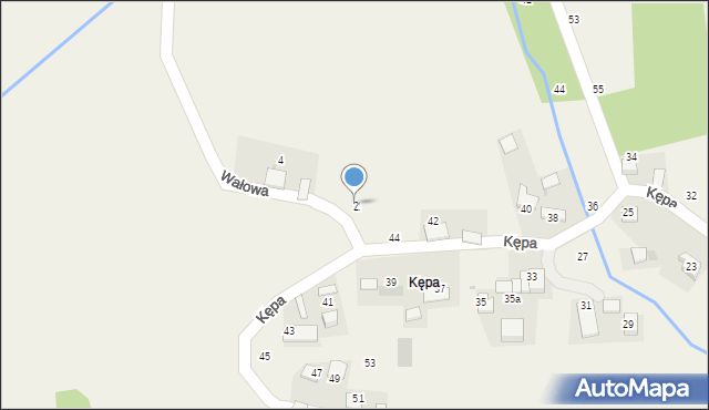 Czernichów, Wałowa, 2, mapa Czernichów