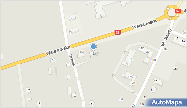 Czerwińsk nad Wisłą, Warszawska, 2, mapa Czerwińsk nad Wisłą