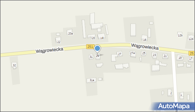 Damasławek, Wągrowiecka, 29, mapa Damasławek