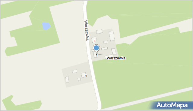 Dubeczno, Warszawka, 3, mapa Dubeczno