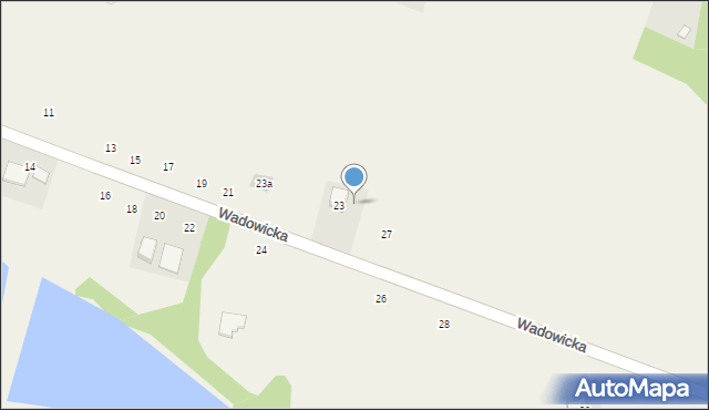 Głębowice, Wadowicka, 25, mapa Głębowice