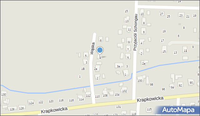 Gogolin, Wąska, 4, mapa Gogolin