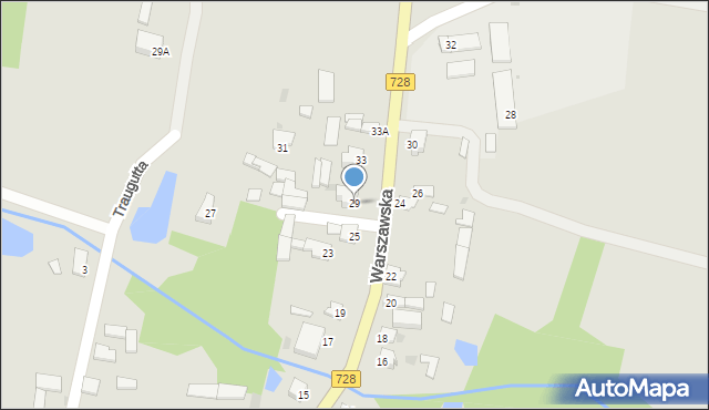 Gowarczów, Warszawska, 29, mapa Gowarczów