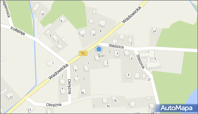 Jankowice, Wadowicka, 5, mapa Jankowice