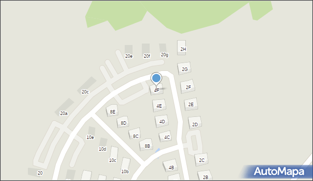 Jaworzno, Wachlowskiego Kamila, 4F, mapa Jaworzno