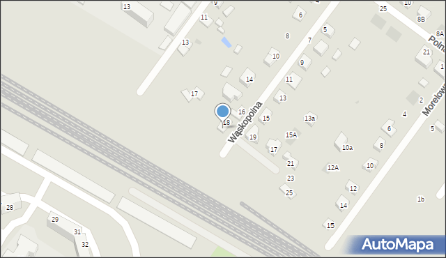 Jelcz-Laskowice, Wąskopolna, 20, mapa Jelcz-Laskowice