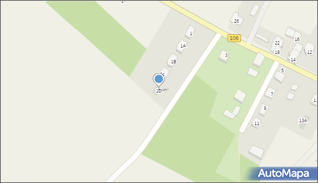 Karsk, Warnkowo, 1D, mapa Karsk