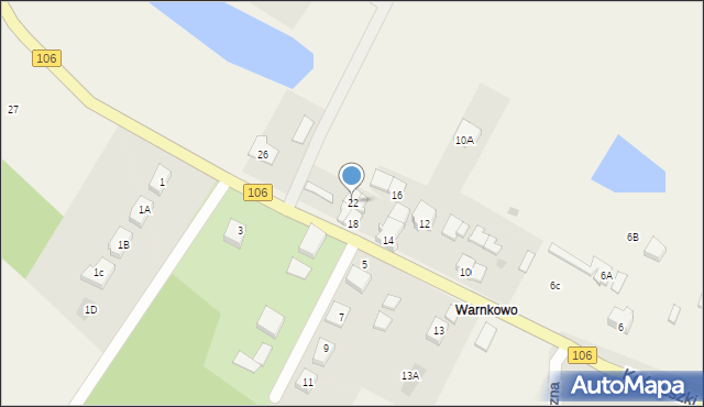 Karsk, Warnkowo, 22, mapa Karsk