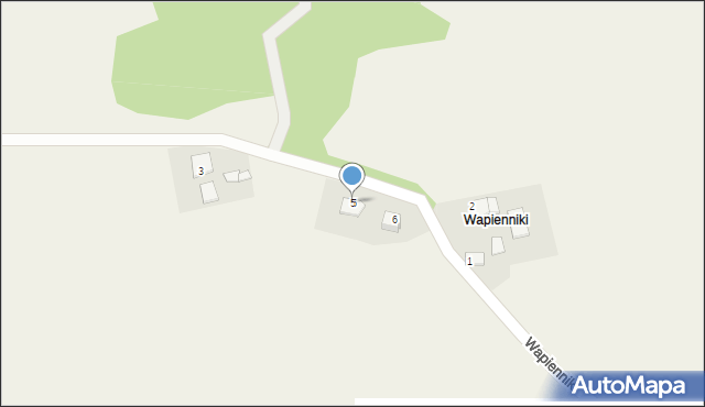 Klucz, Wapiennik, 5, mapa Klucz