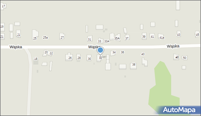 Koniecpol, Wąska, 32, mapa Koniecpol