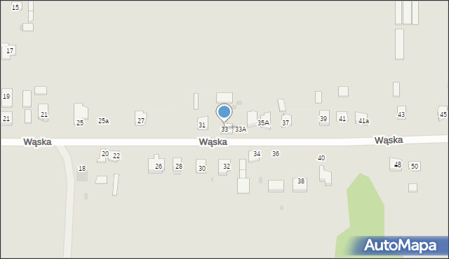 Koniecpol, Wąska, 33, mapa Koniecpol