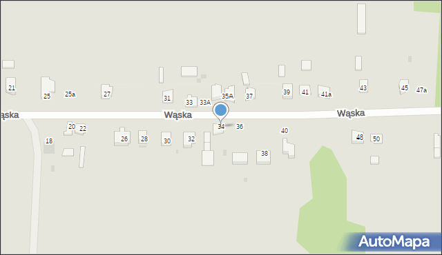 Koniecpol, Wąska, 34, mapa Koniecpol