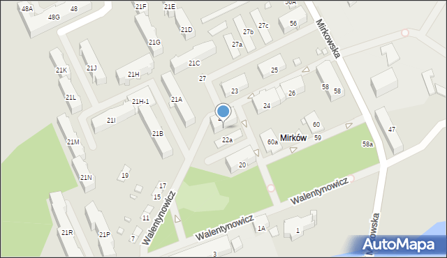 Konstancin-Jeziorna, Walentynowicz Anny, 20, mapa Konstancin-Jeziorna