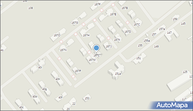 Konstancin-Jeziorna, Warszawska, 167L, mapa Konstancin-Jeziorna