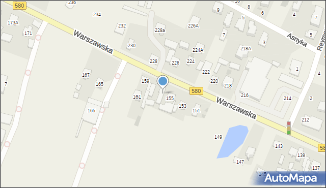 Latchorzew, Warszawska, 157, mapa Latchorzew