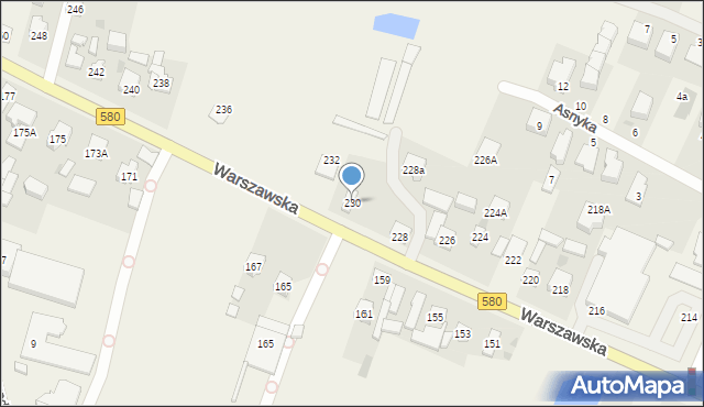 Latchorzew, Warszawska, 230, mapa Latchorzew