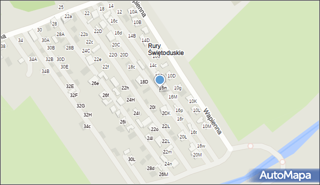 Lublin, Wapienna, 18I, mapa Lublina